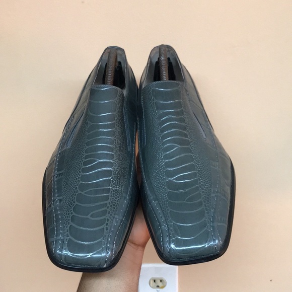 Stacy Adams Green Alligator Print Dress Shoes main image 15